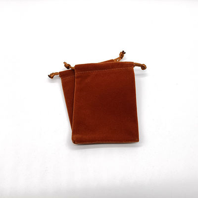 Kleine Würfel Ohrringe Halskette Geschenk Schmuck Samt Staub Verpackung Tasche Ziehseile Suede Tasche