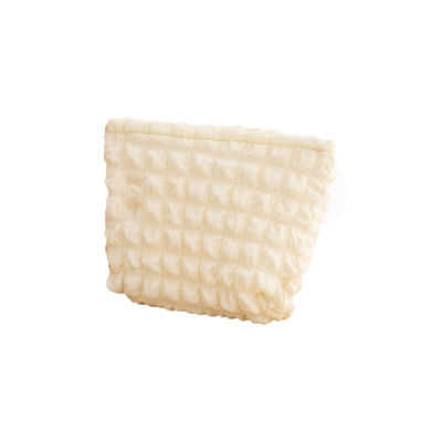 OEM/ODM Akzeptable niedliche Puffy Mesh Kosmetik Tasche für Mini-Leinwand Reise Toilettenhandtaschen
