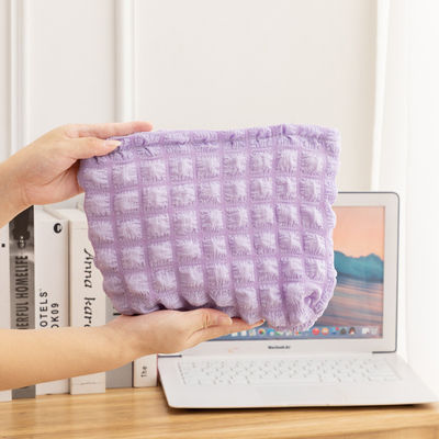 OEM/ODM Akzeptable niedliche Puffy Mesh Kosmetik Tasche für Mini-Leinwand Reise Toilettenhandtaschen
