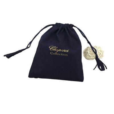 Design Kleine Luxus-Staub-Velvet-Schmuckstücke Ziehseile Tasche Packing-Tasche und Box mit Logo