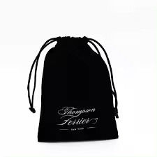 Design Kleine Luxus-Staub-Velvet-Schmuckstücke Ziehseile Tasche Packing-Tasche und Box mit Logo