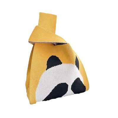 Populäre Handtasche für Frauen Custom Polyester Gewebte Tasche Mini Tote Einkaufstaschen