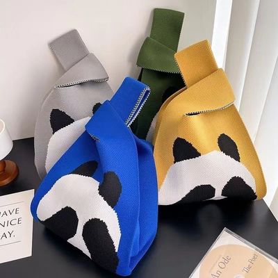Populäre Handtasche für Frauen Custom Polyester Gewebte Tasche Mini Tote Einkaufstaschen