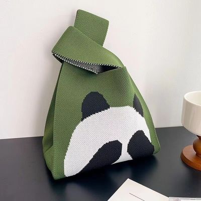 Populäre Handtasche für Frauen Custom Polyester Gewebte Tasche Mini Tote Einkaufstaschen