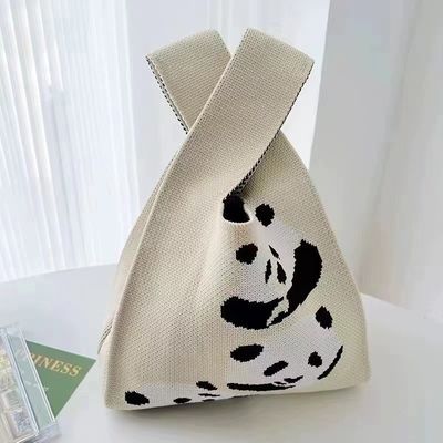 Populäre Handtasche für Frauen Custom Polyester Gewebte Tasche Mini Tote Einkaufstaschen