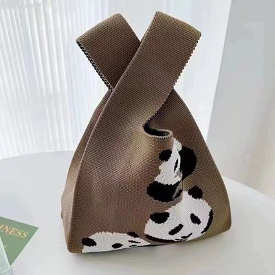 Populäre Handtasche für Frauen Custom Polyester Gewebte Tasche Mini Tote Einkaufstaschen