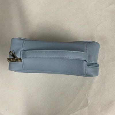 Modische große Make-up-Tasche wasserdichte Ledertoiletten-Tasche große flache tragbare Innentaschen kundenspezifische Kosmetik-Tasche für Frauen