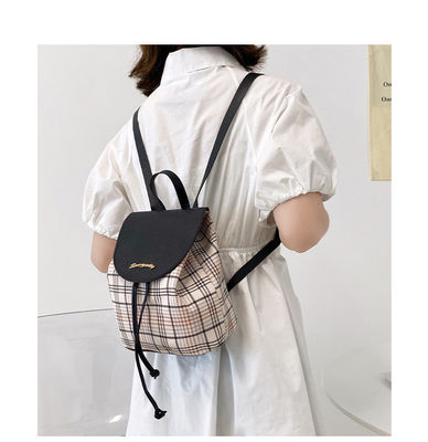 Multifunktionaler Mini-Rucksack für Teenagerinnen Modischer Stil und Reißverschluss