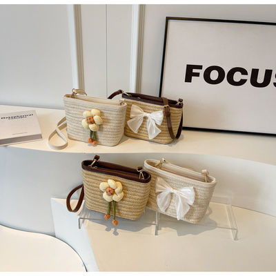 Promotion Sommerurlaub Mode Frauen Daisy Eimer Schultertasche mit Custom Logo