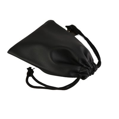 Personalisierte Logo PU Leder Wasserdichte Ziehsack für Schmuck und Geschenke Verpackung