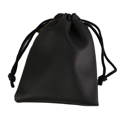 Personalisierte Logo PU Leder Wasserdichte Ziehsack für Schmuck und Geschenke Verpackung