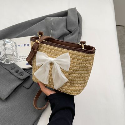 Promotion Sommerurlaub Mode Frauen Daisy Eimer Schultertasche mit Custom Logo