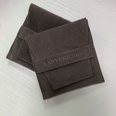 Kleine zusammengefaltete Samtschmucktasche Die perfekte Lösung für individuelle Schmuckverpackungen