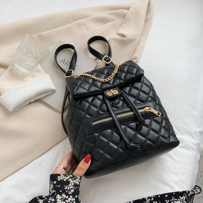 Kleiner Rucksack für Frauen mit Reißverschluss Luxus Rucksack Jugendliche Mädchen