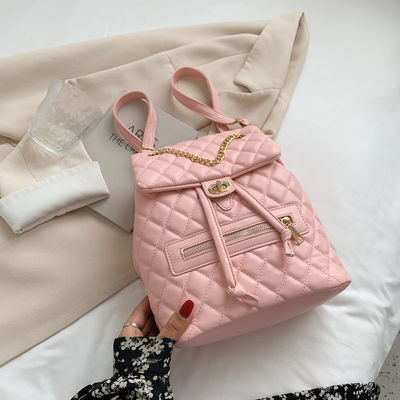 Kleiner Rucksack für Frauen mit Reißverschluss Luxus Rucksack Jugendliche Mädchen