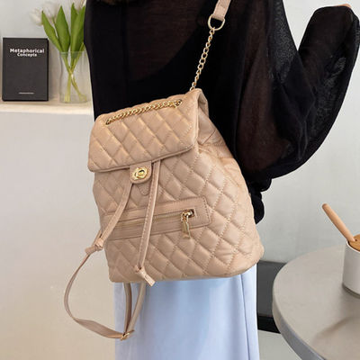 Kleiner Rucksack für Frauen mit Reißverschluss Luxus Rucksack Jugendliche Mädchen