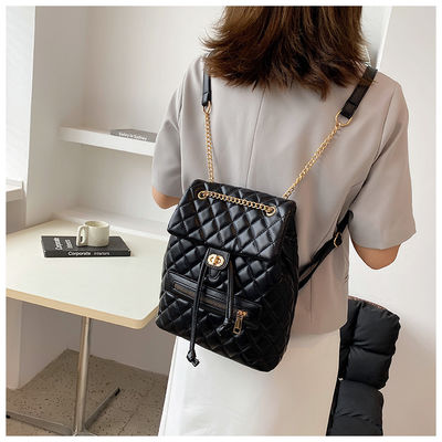 Kleiner Rucksack für Frauen mit Reißverschluss Luxus Rucksack Jugendliche Mädchen