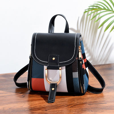 2022 Damen Rucksäcke Studenten Mode Frauen Kleiner Rucksack mit Hauptmaterial PU