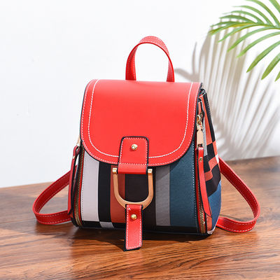 2022 Damen Rucksäcke Studenten Mode Frauen Kleiner Rucksack mit Hauptmaterial PU