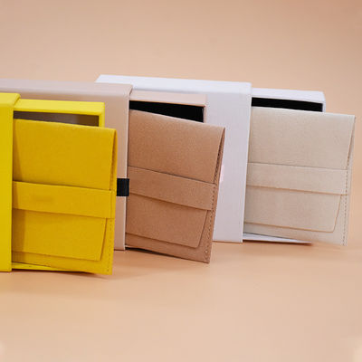 Custom Logo Schmuckbeutel Verpackung mit individueller Farbe und Mikrofaser Umschlag