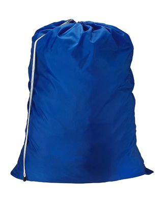 Gewerbliche Schwerlast-Ballwäsche Taschen Klappwäsche Ziehseile Nylon Purpur Tasche