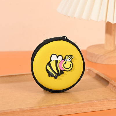Muster Art andere Runde 2d 3d Münze USB-Linien Kopfhörer PVC Eva-Organisator Taschen