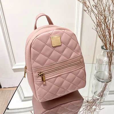 2022 Fashion Trend Nylon Auskleidung Kleiner Rucksack Schulter Messenger für Frau