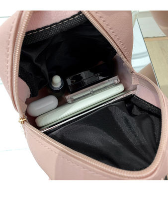 2022 Fashion Trend Nylon Auskleidung Kleiner Rucksack Schulter Messenger für Frau