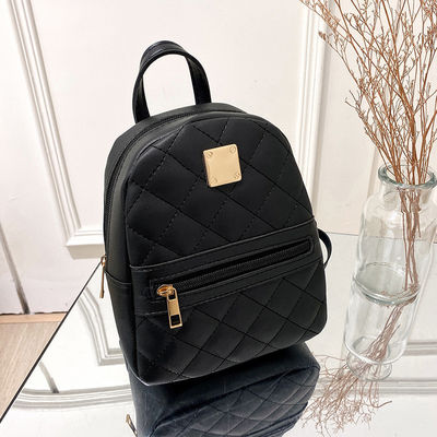 2022 Fashion Trend Nylon Auskleidung Kleiner Rucksack Schulter Messenger für Frau