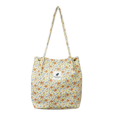 Offene Schließung Corduroy Tote Tasche perfekt für Frauen Büro Schule Einkaufsmöglichkeiten und Reisen Bedürfnisse