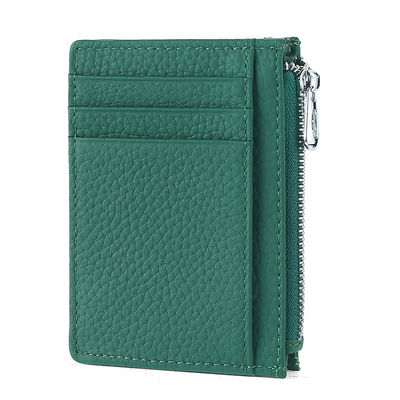 Benutzerdefiniertes Logo akzeptiert Neues Minimalistisches Front Tasche RFID Wallet Kartenhalter für Männer