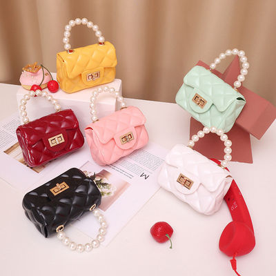 Jelly Crossbody Mini Mädchen Damen Taschen Handtasche Damen Kinder Handtaschen mit individuellem Logo