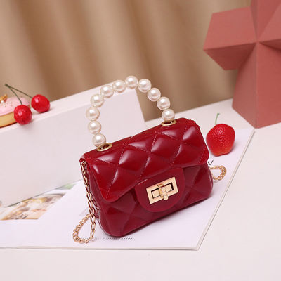 Jelly Crossbody Mini Mädchen Damen Taschen Handtasche Damen Kinder Handtaschen mit individuellem Logo