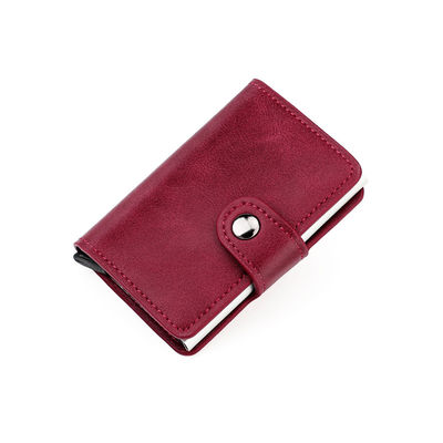 Dreifach gefaltete PU-Leder-Männerbörse mit individueller Tote-Tasche und Speicherkomfort