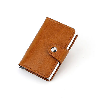 Dreifach gefaltete PU-Leder-Männerbörse mit individueller Tote-Tasche und Speicherkomfort