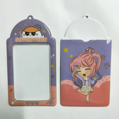 Custom Design Cute Korea Fashion PC Halter PVC Kartenhülle Foto Hülle OEM / ODM akzeptiert