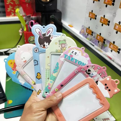 Custom Design Cute Korea Fashion PC Halter PVC Kartenhülle Foto Hülle OEM / ODM akzeptiert