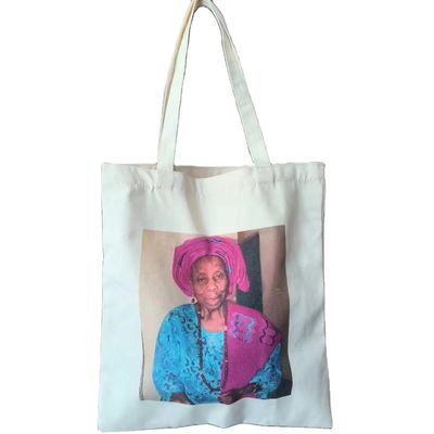 Auskleidungsmaterial Leinwand Warm recycelte einfache Baumwollkauftasche Werbung Tote-Tasche zur Werbung