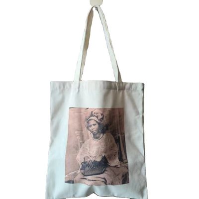 Auskleidungsmaterial Leinwand Warm recycelte einfache Baumwollkauftasche Werbung Tote-Tasche zur Werbung