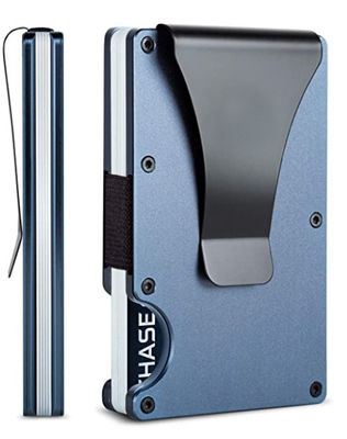 Wiederverwendbarer RFID-Blocking-Aluminiumkartenhalter/Smart Metal Slim Men Wallets/Minimalist Aluminium Wallet