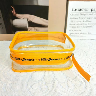 Promotion Verkauf Mode Stil Wasserdichte klare Make-up-Tasche für Ihre Kosmetik-Kollektion