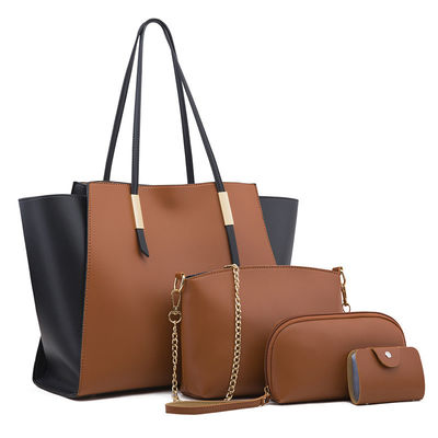 Custom Logo Mode Einfache Muttertasche Dreiteilige tragbare Tasche für Mode