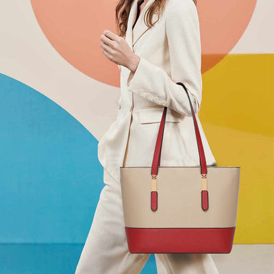 Mode-Briefdruck Baumwoll-Tote-Tasche für Frauen Großkapazität Drei-Teil-Handtasche-Set