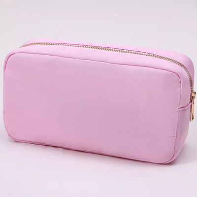 24 Farben Reißverschluss Wasserdichte Toilettenbeutel Große Make-up-Taschen für Reisen in Nylon-Tasche