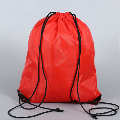 Mittelgroße Custom Printing Logo 210D Basketball Drawstring Nylon-Tasche für Turnschuhe