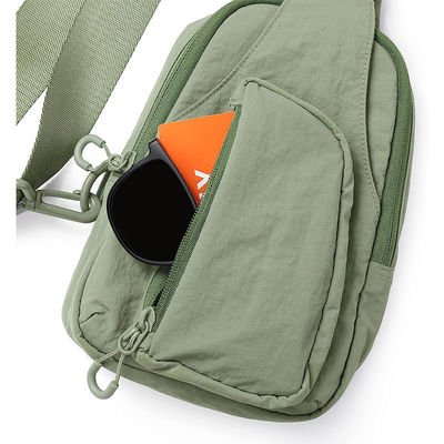 Kleine Mini-Reise-Sport-Wasserdichte Nylon-Schulter Crossbody Sling-Tasche für Männer Kissen