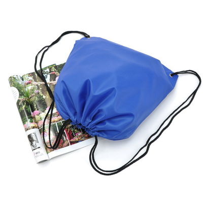 Mittelgroße Custom Printing Logo 210D Basketball Drawstring Nylon-Tasche für Turnschuhe