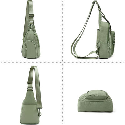 Kleine Mini-Reise-Sport-Wasserdichte Nylon-Schulter Crossbody Sling-Tasche für Männer Kissen
