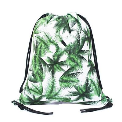 Akzeptable OEM/ODM Kleine gefaltete Nylon-Polyester-Schnürtasche für Fitnessstudio und Reisen