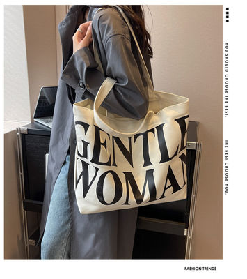 Custom Logo Natürliche Leinwand Baumwolle Tote Tasche perfekt für Reisen und Ausflüge